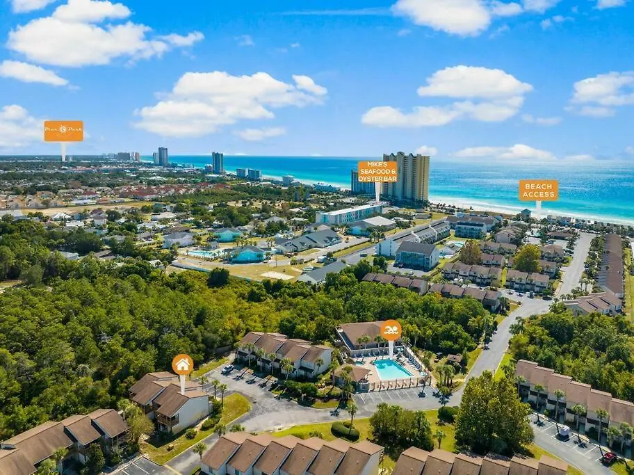 Daire Across From West End Beach! Pet Friendly! Panama City Beach ABD
